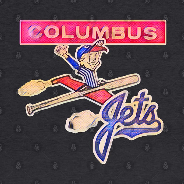 Columbus Jets Baseball by Kitta’s Shop